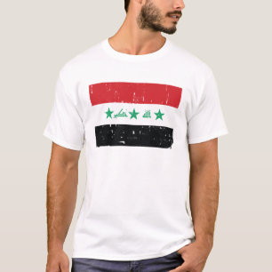 イラクの旗 Tシャツ
