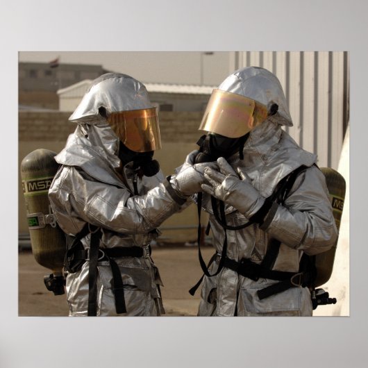 イラクの消防士 ポスター (正面)