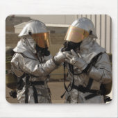 イラクの消防士 マウスパッド (正面)