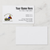 イラクの獣医-第1広告 名刺 (正面/裏面)