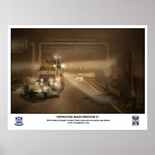 イラクの自由を操作する ポスター (正面)