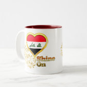 イラクの輝やき ツートーンマグカップ (正面左)