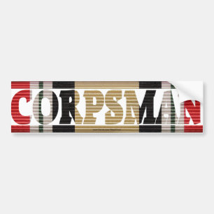 イラクの退役軍人のCorpsman CMRのバンパーステッカー バンパーステッカー