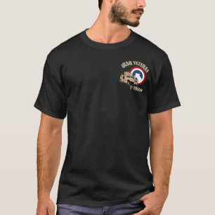 イラクの退役軍人-第1 COSCOM Tシャツ