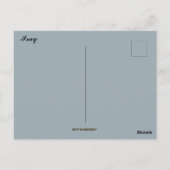 イラクの道 ポストカード (裏面)