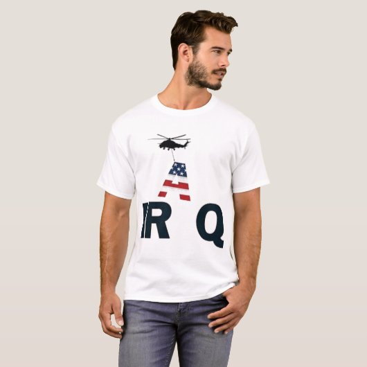 イラクは占めました Tシャツ (正面フル)