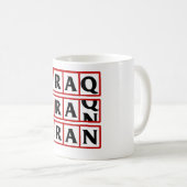 イラクへのイラン コーヒーマグカップ (正面右)