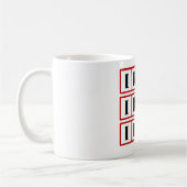 イラクへのイラン コーヒーマグカップ (左)