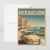 イラクリオン ギリシャ クレタ島 旅行 ポストカード (正面/裏面)