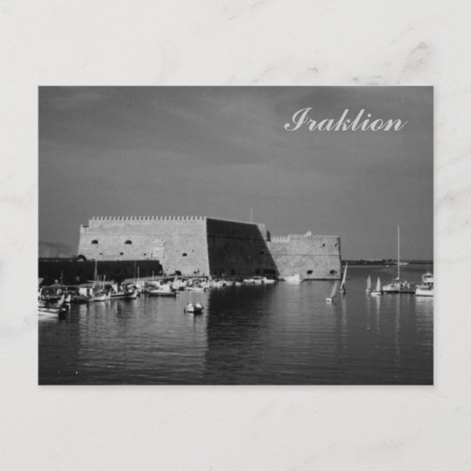 イラクリオン ポストカード (正面)