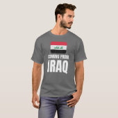 イラク出身者として Tシャツ (正面フル)