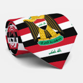 イラク国旗とコート・オブ・アームズ、イラク国旗 ネクタイ (ロール)