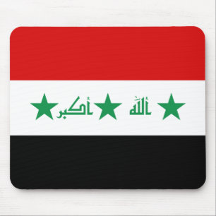 イラク国旗のマウスパッド マウスパッド