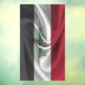 イラク国旗 ウィンドウサイン (シート3)