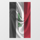 イラク国旗 ウィンドウサイン (シート)
