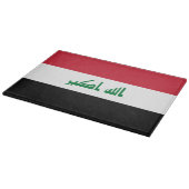 イラク国旗 カッティングボード (角)