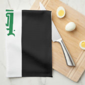 イラク国旗 キッチンタオル (四つ折り)