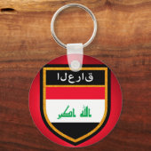 イラク国旗 キーホルダー (正面)
