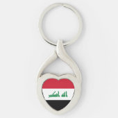イラク国旗 キーホルダー (正面)
