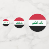 イラク国旗 コンフェッティ (裏面)