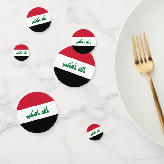 イラク国旗 コンフェッティ (グループ)