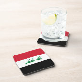 イラク国旗 コースター (右側)