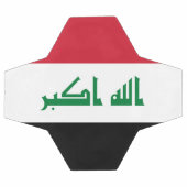 イラク国旗 サッカーボール (フラット)