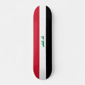 イラク国旗 スケートボード (正面)