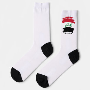 イラク国旗 ソックス