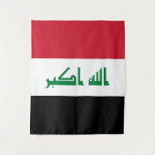 イラク国旗 タペストリー (正面)