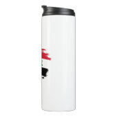 イラク国旗 タンブラー (回転右)