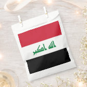 イラク国旗 フェイバーバッグ (クリップ留めされた状態)