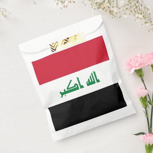 イラク国旗 フェイバーバッグ (封をした状態)