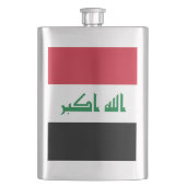 イラク国旗 フラスク (正面)