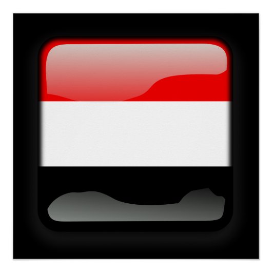 イラク国旗 ポスター (正面)