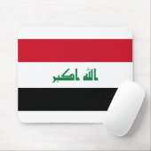 イラク国旗 マウスパッド (マウス)