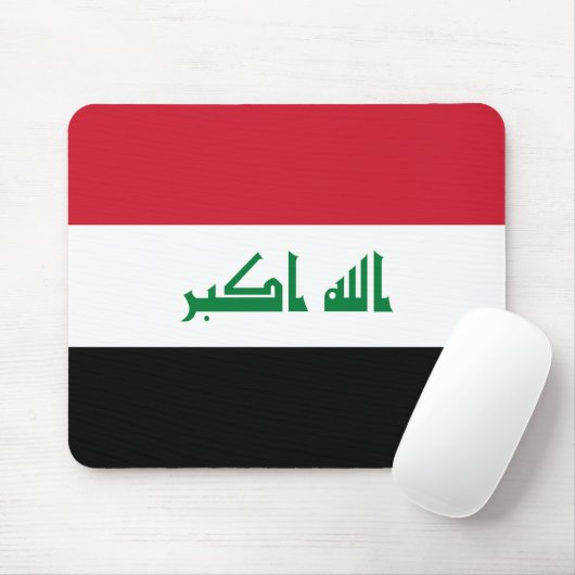 イラク国旗 マウスパッド (マウス)