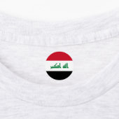 イラク国旗 ラベル (貼付)