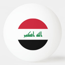 イラク国旗 卓球ボール