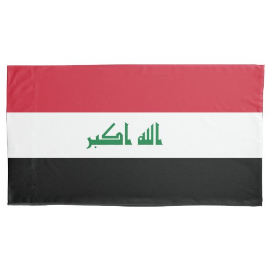 イラク国旗 枕カバー (正面)