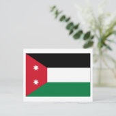 イラク国旗（1924年～1958年） ポストカード (スタンド正面)