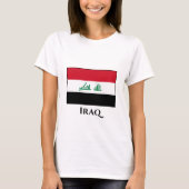イラク国旗 Tシャツ (正面)