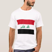 イラク国旗 Tシャツ (正面)