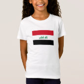 イラク国旗 Tシャツ (正面)