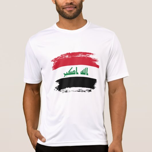 イラク国旗 Tシャツ (正面)