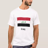 イラク国旗 Tシャツ (正面)
