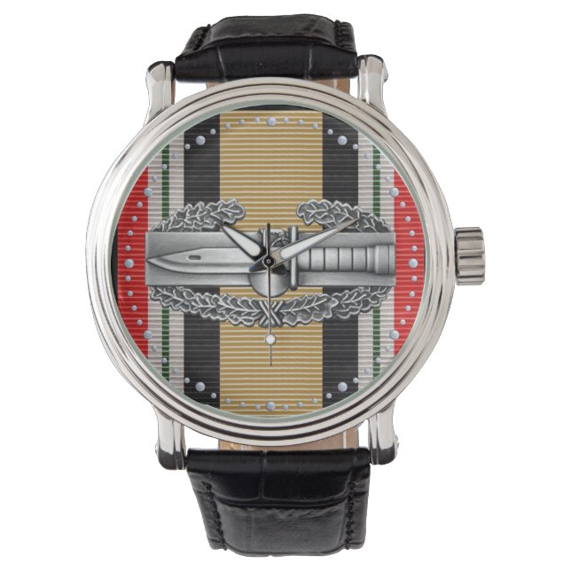 イラク戦闘行動バッジウォッチ 腕時計 (正面)