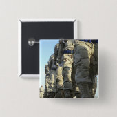 イラク空軍の新兵の行進 缶バッジ (正面&裏面)