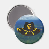 イラク第1騎兵部隊ベトナム空軍cavパッチ磁石獣医 マグネット (正面/裏面)