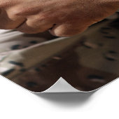 イラク軍巡査部長のダウンレンジ ポスター (角)